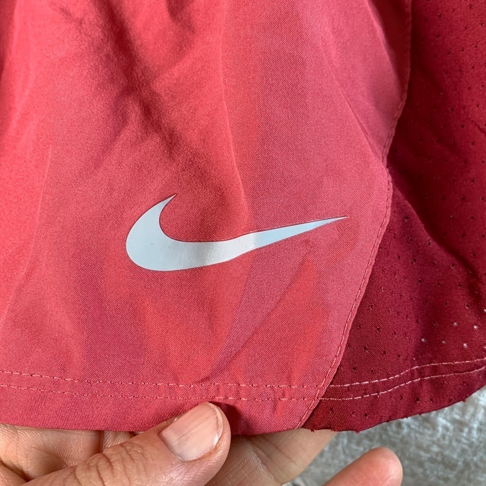 Nike running shorts size small maroon and pink - Picture 3 of 9